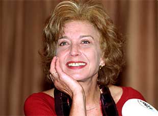 La actriz y presidenta de la Academia de las Artes y las Ciencias Cinematográficas, Marisa Paredes.