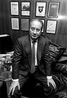 Juan Miguel Villar Mir, en su despacho.