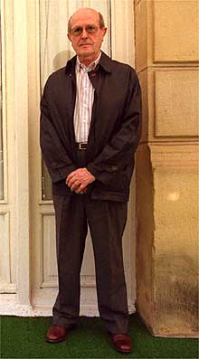 Manoel de Oliveira, en San Sebastián.