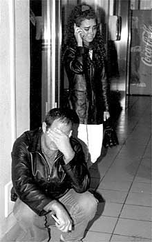 Familiares de las víctimas del avión que explotó sobre el mar Negro.