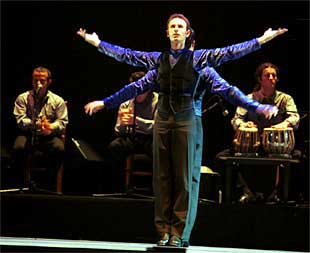 Representación de    Encuentros  en el Teatro Lope de Vega de Sevilla el pasado mes de marzo.