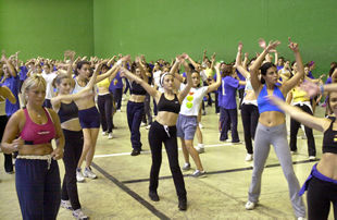 UNA JORNADA PARA PONERSE EN FORMA.