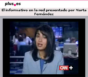 Una imagen del informativo que podrá verse en Internet.