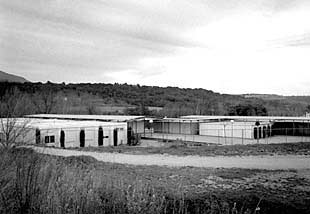 El Instituto de Santa Maria de Palautordera está instalado en barracones.