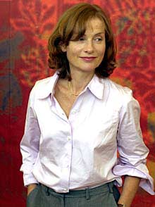 Isabelle Huppert.
