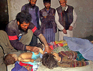 Los bombardeos golpean a la población civil