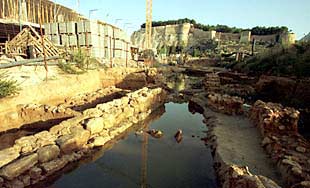 El Consell de Cultura alerta sobre las ruinas de la Dénia romana