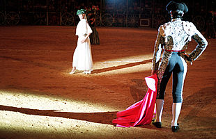 Un ensayo de la obra  Don Juan en los ruedos. 
