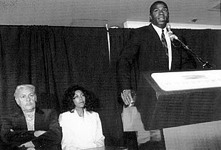 Magic Johnson, el día en el que anunció que estaba infectado de sida.