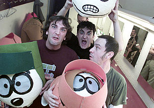 El grupo de teatro Sobradum, en San Sebastián.