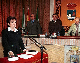 La nueva alcaldesa de Estepona, Rosa Díaz.