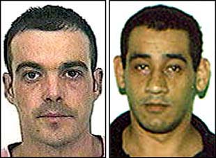 Francisco Javier Picatoste, a la izquierda, y Manuel Brito.