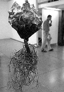 Una de las piezas de la exposición de Pamen Pereira.