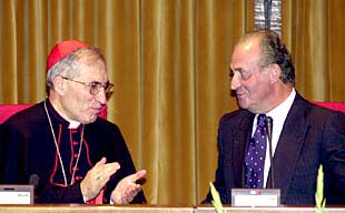 El Rey condena el terrorismo ante los obispos españoles