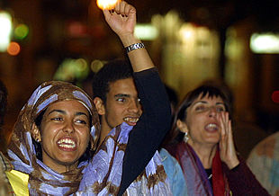 Unas 3.000 personas se manifiestan en Sevilla en apoyo del referéndum y la autodeterminación del Sáhara