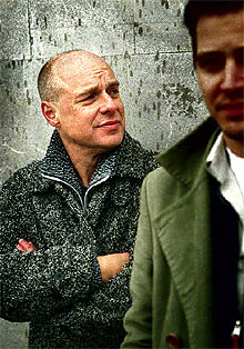 El músico y compositor Brian Eno, en Barcelona.