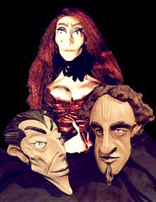 Títeres de    Fausto,  de la compañía La Tartana.