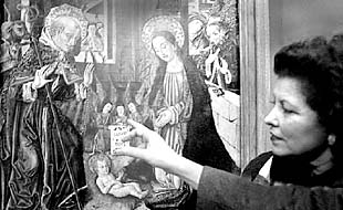 Bellas Artes recupera una 'Natividad' del siglo XV localizada en Nueva York