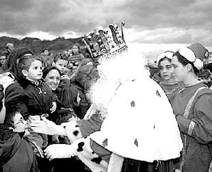 Cabalgata en San Sebastián el pasado 5 de enero.