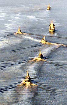 BARCOS ALEMANES, RUMBO A SOMALIA.