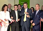 Acto de inauguración de la ventanilla única de Pamplona.