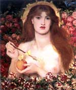 'Venus Verticordia' de Dante G. Rossetti.