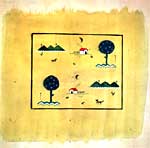 'Tovalló-Paisatge' (1940), de Joan Ponç.