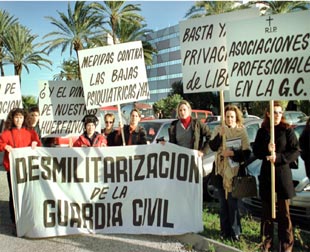 PROTESTA FUERA DE PROGRAMA
