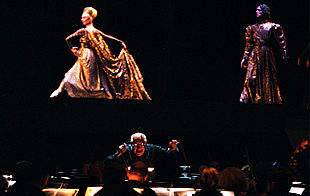 La batuta de Rostropóvich en el escenario del Principal