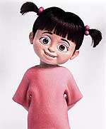 Boo, la niña de  Monstruos .
