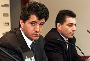 Gil Marín y Futre, en la rueda de prensa que ofrecieron ayer.