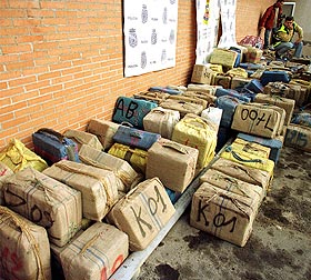 Requisado en Alicante el mayor envío de hachís a Europa