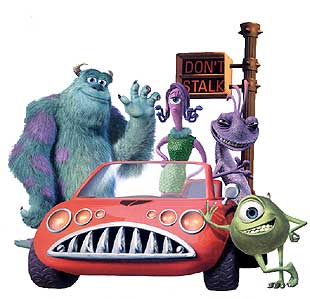 Los personajes de 'Mosntruos'.