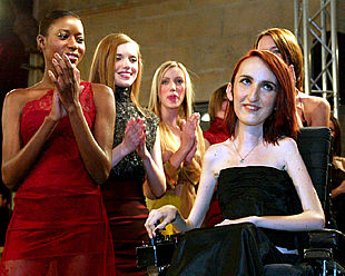 Lucie Carrasco sufre atrofia muscular.