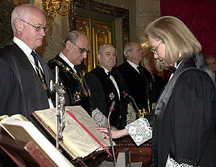 Toma de posesión en el Tribunal Supremo