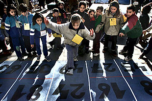 En Sarrià, las matemáticas salen a la calle