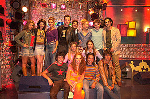 Algunos actores de  Al salir de clase .