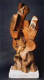 'Marinero con guitarra' (1917), de Lipchitz.