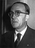 Luis Felipe Vivanco, colaborador de la revista 'Escorial', en 1958.