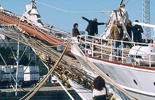 El 'Juan Sebastián Elcano' celebra su 75º aniversario