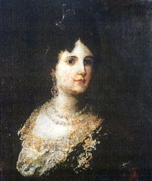 'Retrato de la infanta María Isabel de Borbón', atribuido a Francisco de Goya y Lucientes.