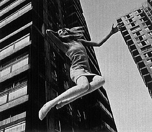  Altos vuelos,  imagen de Jill Kennington, tomada por John Cowan en 1966.