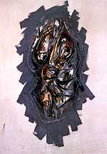 'Retrato imaginario' (1962), de Antonio Saura.