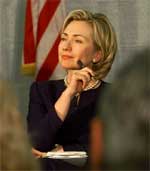 La senadora Hillary Rodham Clinton ha acudido alguna vez a recibir los servicios del  coaching .
