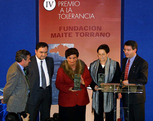 GALARDÓN A LA TOLERANCIA.