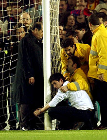 Antiglobalización en el Camp Nou