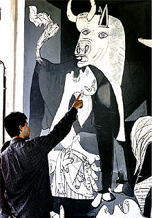 Un 'Guernica' a escala original