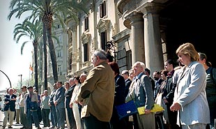 Repulsa silenciosa contra el terror de ETA