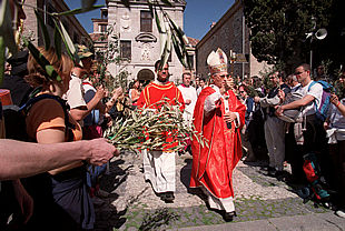 EL PRIMER ACTO DE LA SEMANA SANTA.