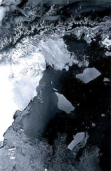 La primera imagen del 'Envisat'